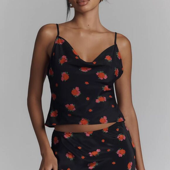 Bardot Women's Monroe Cowl Neck Cami – NWT – Size 10 - Picture 2 of 5